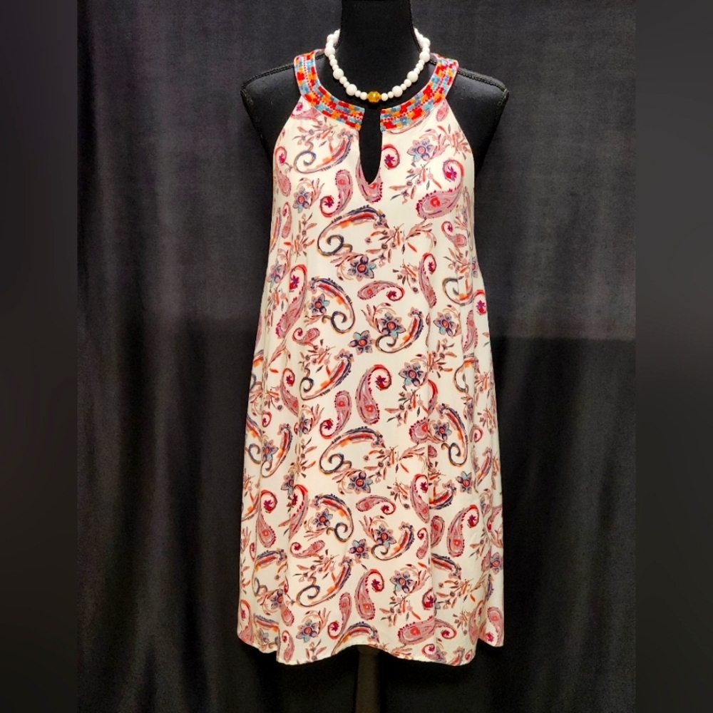 Savanna Jane Sleeveless Paisley ans Floral Sundress